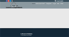 Desktop Screenshot of cercle-des-loueurs-independants.com