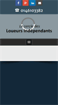 Mobile Screenshot of cercle-des-loueurs-independants.com